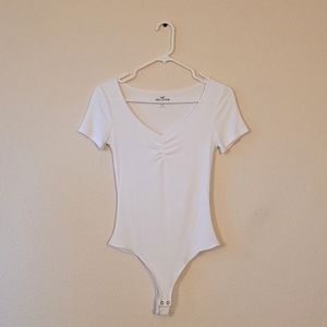 White Hollister Bodysuit